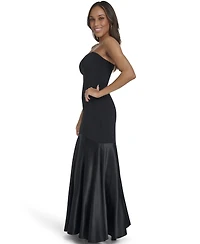 Eliza J Women's Strapless Mermaid Gown