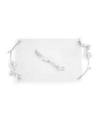 Michael Aram Orchid Cheeseboard and Knife, 2 Piece Set