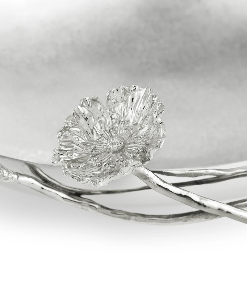 Michael Aram Poppy Oval Large Low Bowl