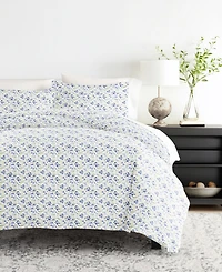 ienjoy Home Bedding Bundle Patterned -Piece Comforter with Duvet Cover Set