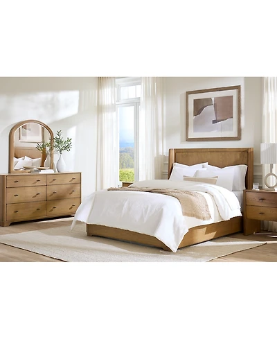 Nordic 3 Pc. Queen Panel Set (Bed, Dresser & Nightstand)