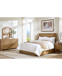 Nordic 3 Pc. Queen Panel Set (Bed, Dresser & Nightstand)