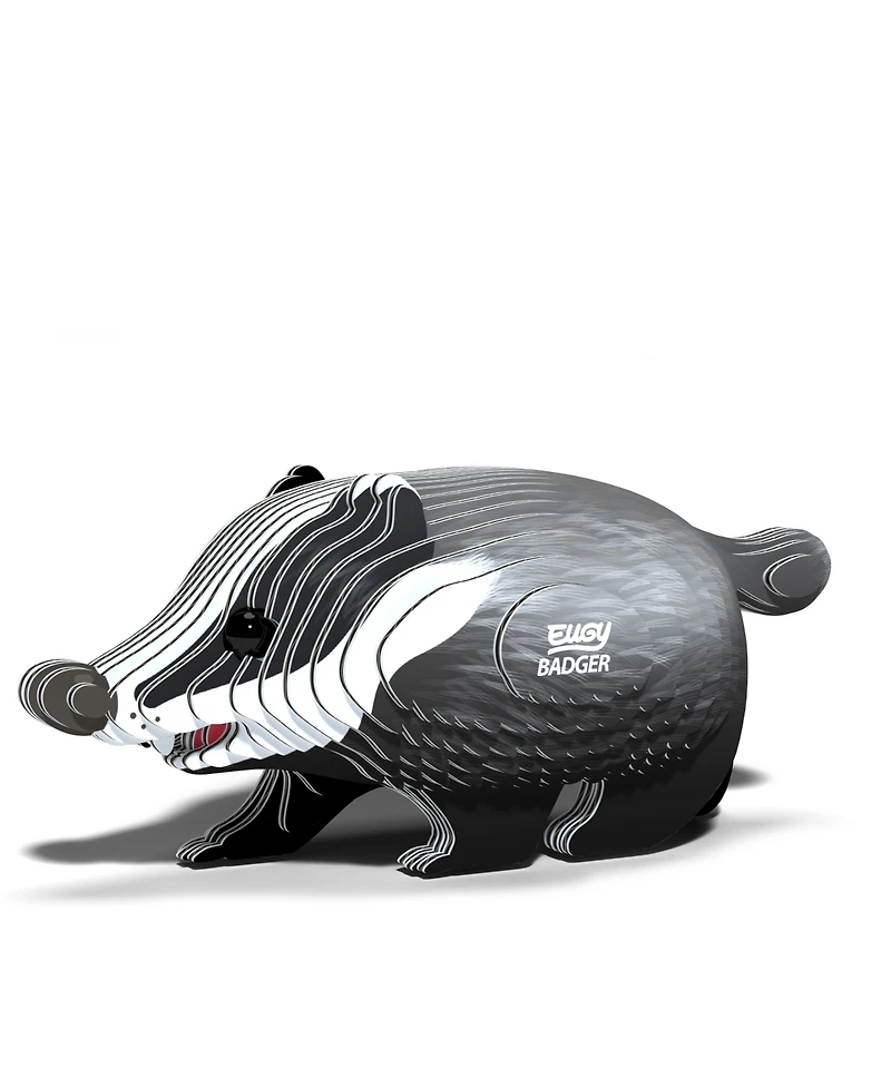 Eugy Badger 3D Puzzle