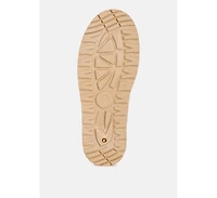 London Rag Womens Jesters Embroidered Platform Classic Slip-On