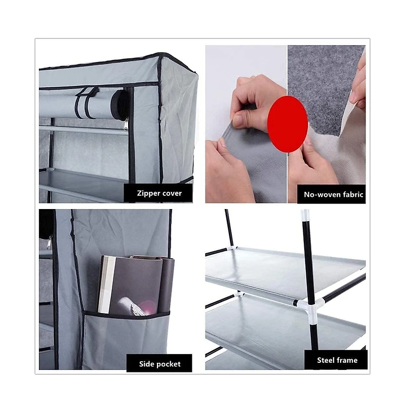 gaomon 9-Tier Freestanding Shoe Rack