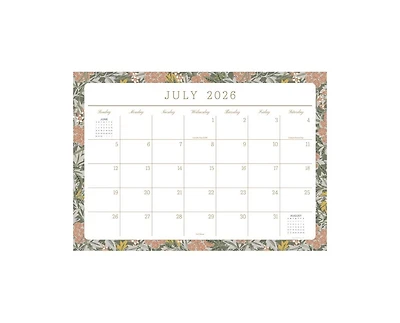 Tf Publishing Paper Goods July 2026 - June 2027 Artisan Legacy Medium Desk Pad Monthly Blotter Calendar