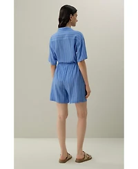 Lilysilk Women's Amalfi Striped Short