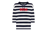 Olsen Women's Cherie Embroidered Jersey Knit Top