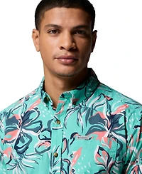 Columbia Men's Rapid Rivers Printed Short Sleeve Shirt