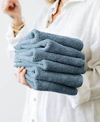 ienjoy Home 6-Pc. Cotton Washcloth Set, 13" x