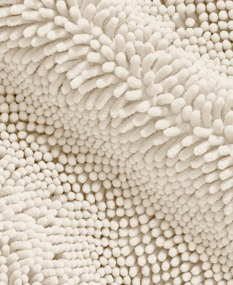 ienjoy Home Soft Absorbent Chenille Bath Mat, 34" x 21"