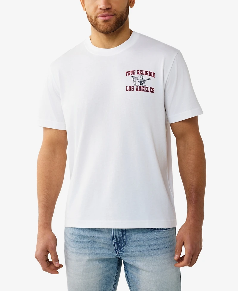 True Religion Men's Short-Sleeve Buddha T-Shirt