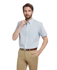 Club Room Men's Plaid Regular Fit Dress Shirt, Macy's Exclusive