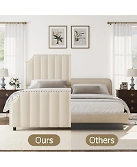 Gaomon Platform Bed Frame Headboard