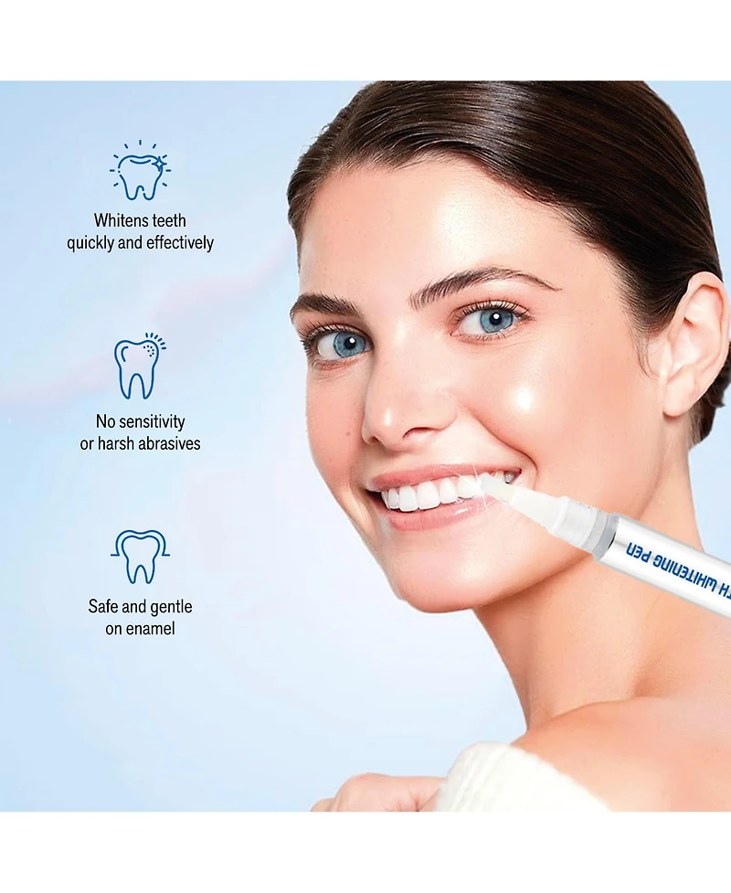 Pursonic Ultimate Smile Brightening Kit: Rotary Electric Toothbrush, Uv Sterilizer, V34 Serum, Whitening Strips, & Pens