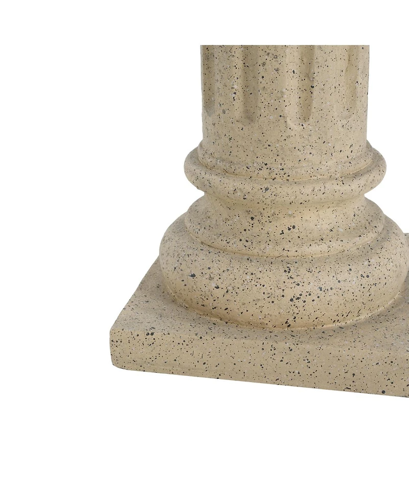 Streamdale Furniture Pedestal Column Plant Stand, 26.25 Inch, Indoor and Outdoor