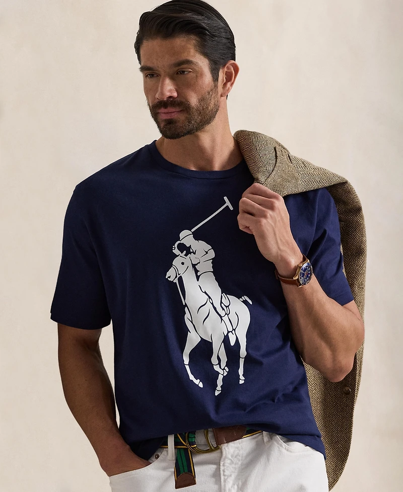 Polo Ralph Lauren Men's Big & Tall Short-Sleeve Graphic T-Shirt