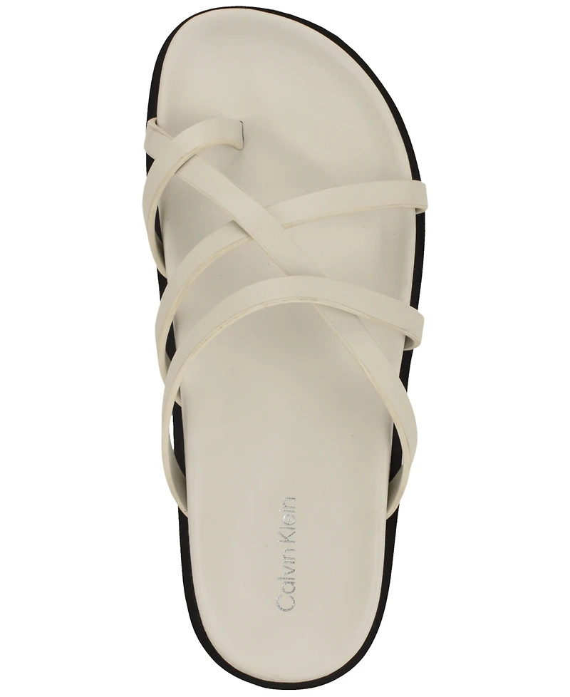 Calvin Klein Women's Helden Footbed Sandals