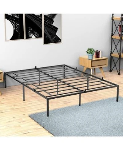 Gaomon Metal Bed Frame Platform Bed Frame With Steel Slat Support Heavy Duty Frame No Box Spring Needed Easy Size