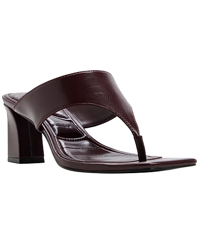 Aldo Women's Helen Block Heel Thong Sandals