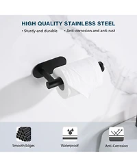 Rainsken Self Adhesive Toilet Paper Holder
