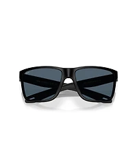 Costa Del Mar Men's Rectangle Broadbill Ii Polarized Sunglasses, 6S9120