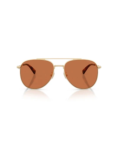 Coach Men's Pilot Sunglasses, CDP40 HC7190