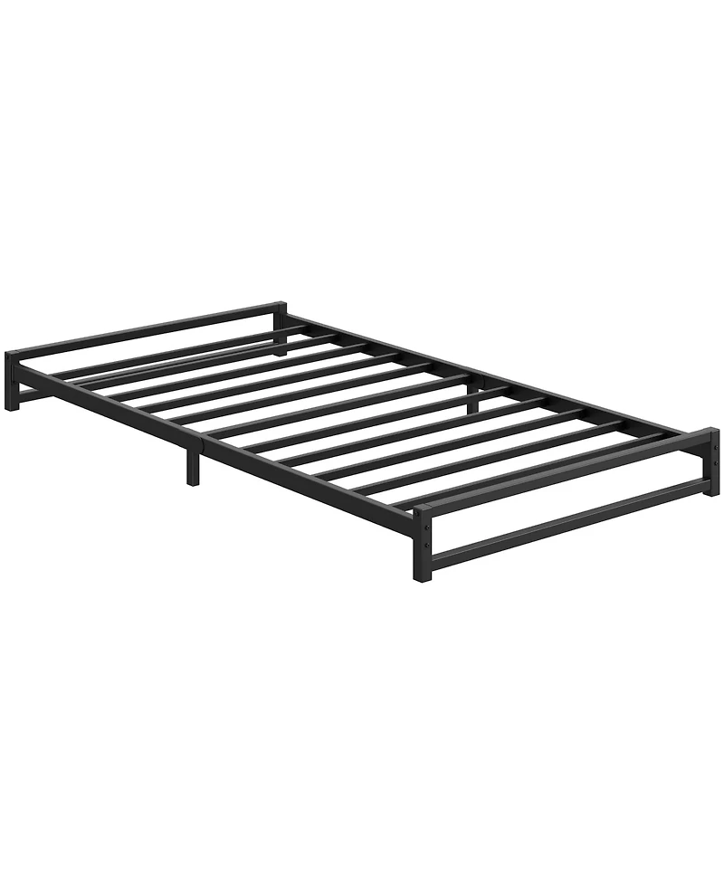 gaomon Metal Platform Bed Frame with Steel Slats Support, Mattress Foundation, Easy Assembly
