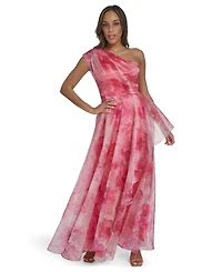 Eliza J Women's One-Shoulder Ball Gown