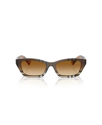 Burberry Women's Rectangle Sunglasses, BE4488