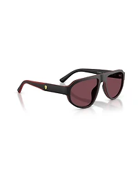 Scuderia Ferrari Men's Geometric Sunglasses, FZ6027U