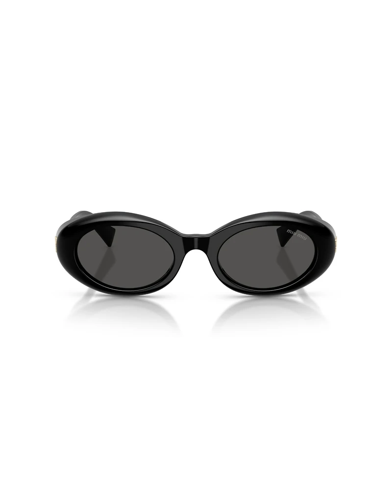 Miu Miu Women's Oval Sunglasses, Mu B09S