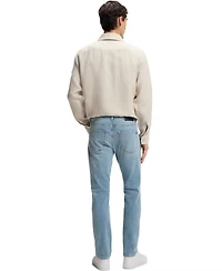 Boss by Hugo Men's Soft-Motion Denim Delaware Slim-Fit Jeans