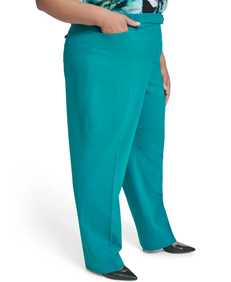 Calvin Klein Plus Mid Rise Modern Pant