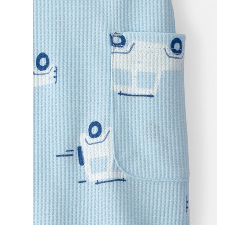 Carter's Baby Boys' Car Waffle-Knit Sleeveless Romper