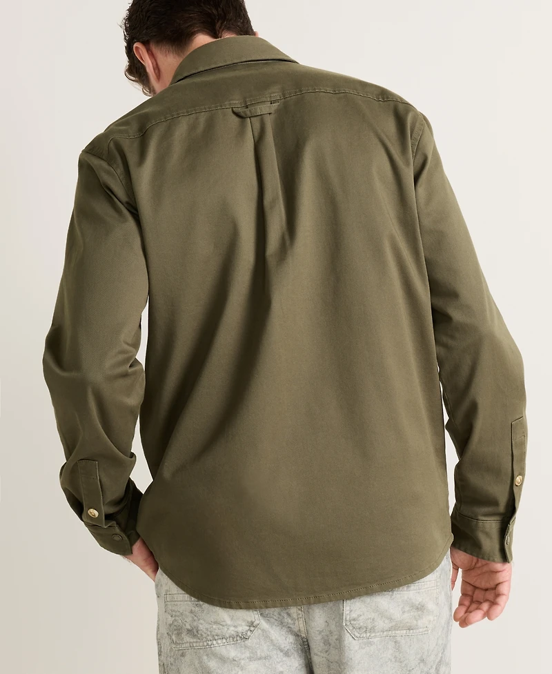 Pendleton Men's Long-Sleeve Twill Work Shirt