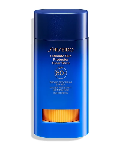 Shiseido Ultimate Sun Protector Clear Stick Spf 60+, 2.1 oz.