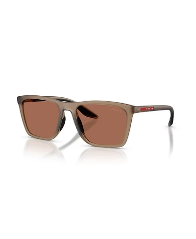 Prada Linea Rossa Men's Rectangle Sunglasses, Ps B08S