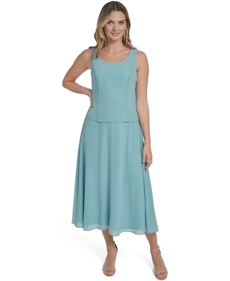 Jessica Howard Petite Soutache Jacket and Fit & Flare Dress, 2-Piece Set