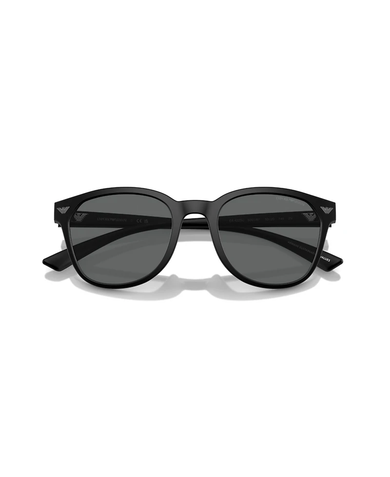Emporio Armani Men's Round Sunglasses, EA4225U