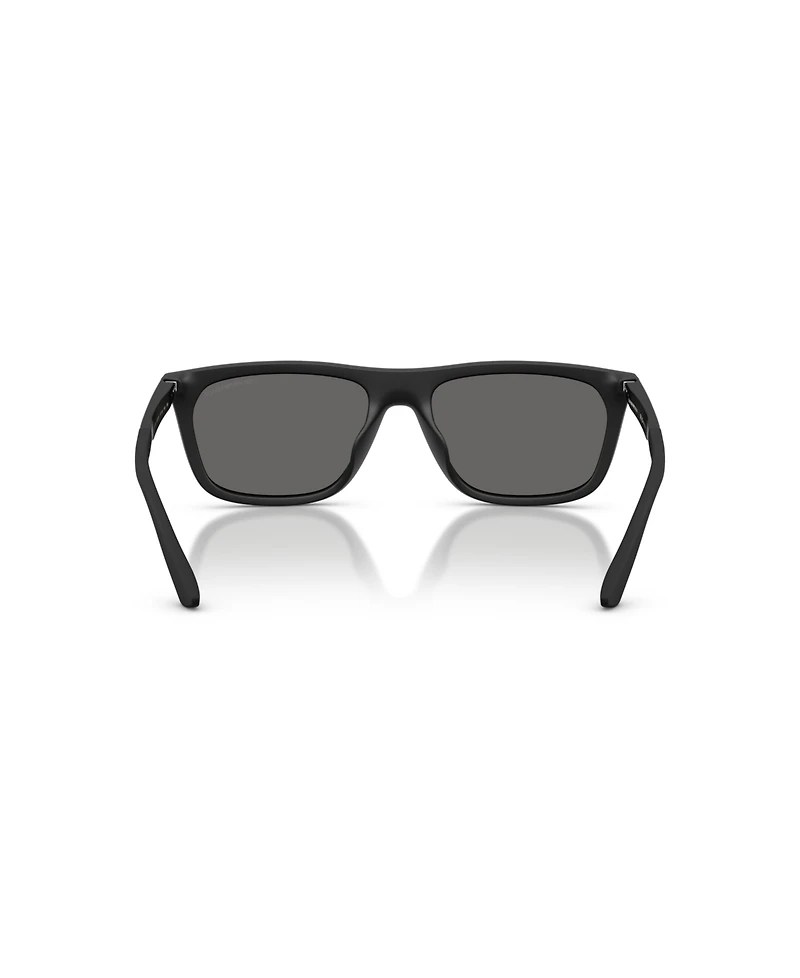Emporio Armani Men's Rectangle Sunglasses, EA4272U