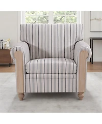 Streamdale Furniture Pu Cover Sofa with Birch Legs