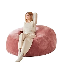 Streamdale Furniture 6FT Memory Foam Bean Bag Chair for Adults & Teens - Soft Round Sofa