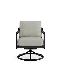 Agio Wellington 35" Acrylic Swivel Rocker Club Chair, Created for Macy's