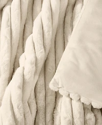 Frye Channel Faux Fur 3-Pc. Comforter Set, King