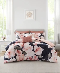 Madison Park Shanti Breathable Textured All-Season 7-Pc. Comforter Set