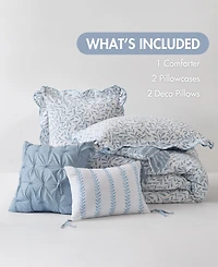 Madison Park Darcy Print 5-Pc. Comforter Set