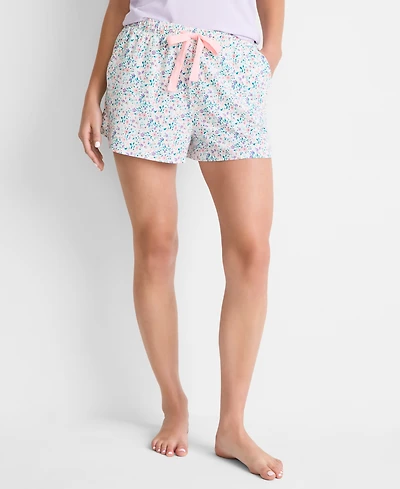 State of Day Women's Knit Drawstring Shorts, Macy's Exclusive