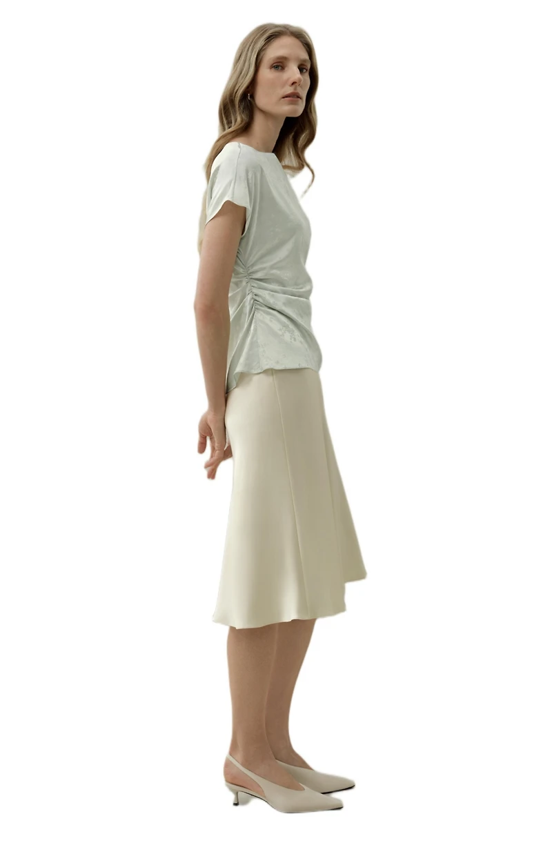 Lilysilk Women's Ying Jacquard Silk Top