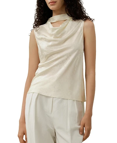 Lilysilk Women's Ying Jacquard Silk Tank